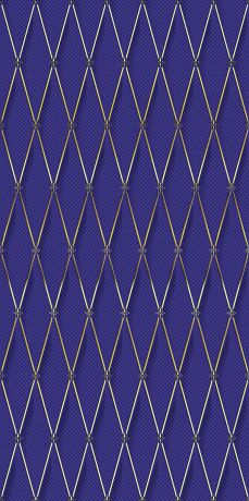 Декор Ceramique Imperiale Сетка кобальтовая синий (04-01-1-10-03-66-686-0) 25х50