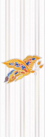 Декор Ceramique Imperiale Фантастические бабочки белый (04-01-1-17-03-21-921-0) 20х60