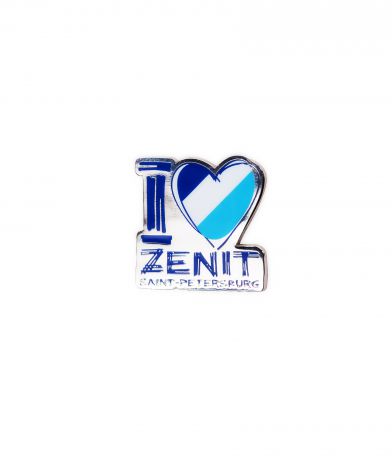 Магнит «I love Zenit St.P.» Зенит