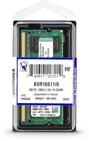 Kingston DDR3 8Gb 1600MHz