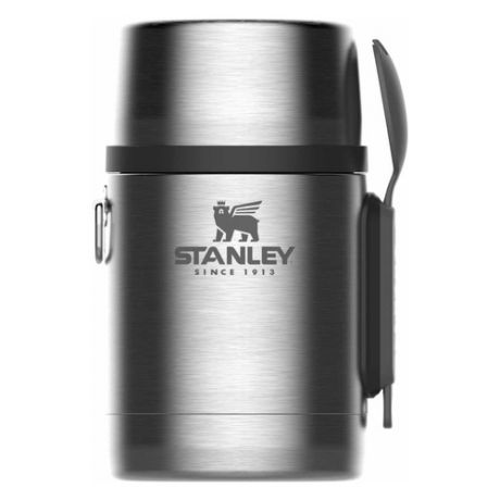 Термос STANLEY Adventure Vacuum Food Jar, 0.53л, серебристый