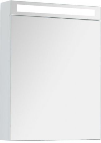 Зеркальный шкаф 60х80 см белый глянец Dreja.rus Max 77.9005W