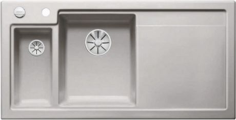 Кухонная мойка Blanco Axon II 6S InFino серый алюминий 524146