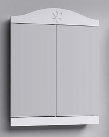 Зеркальный шкаф 65х83,5 см белый глянец Aqwella Franchesca FR0406