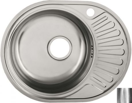 Кухонная мойка полированная сталь Ukinox Фаворит FAP577.447 -GT8K 2L