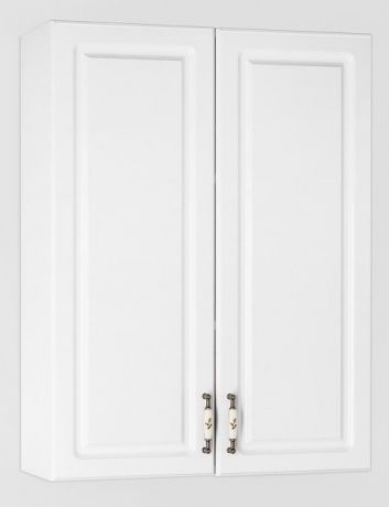 Шкаф двустворчатый подвесной белый глянец Style Line Олеандр-2 LC-00000305