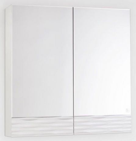Зеркальный шкаф 70х70 см техно платина Style Line Ассоль LC-00000327