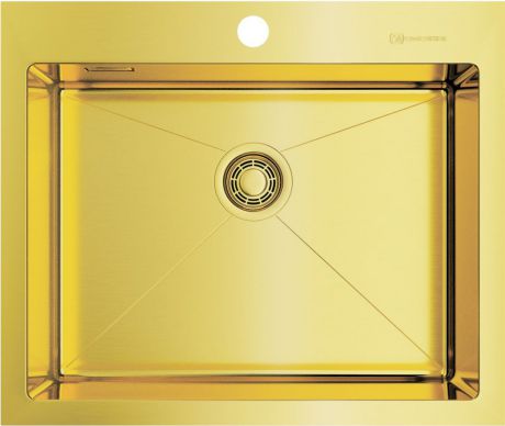 Кухонная мойка светлое золото Omoikiri Akisame 59-LG