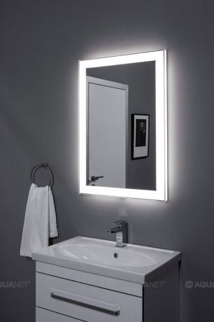 Зеркало с подсветкой 45х95 см Aquanet Алассио 00196631