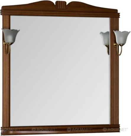 Зеркало 92,9х99,2 см орех Aquanet Николь 00180518