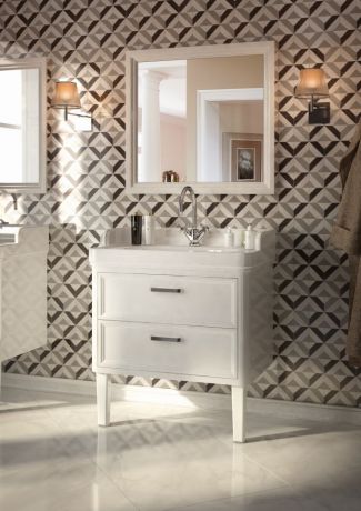 Тумба белый глянец 77 см Kerama Marazzi Pompei PO.80.2WHT