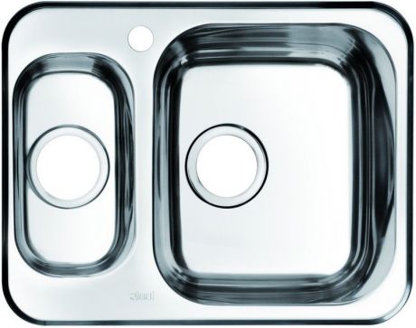 Кухонная мойка полированная сталь IDDIS Strit STR60PZI77