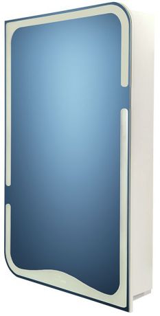 Зеркальный шкаф белый 50х80 см Cersanit Basic N-LS-BAS