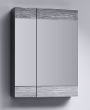 Зеркальный шкаф без подсветки дуб седой 60х80 см Aqwella Brig Br.04.06/Gray