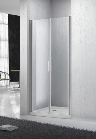 Душевая дверь распашная BelBagno Sela 100 см прозрачное стекло SELA-B-2-100-C-Cr