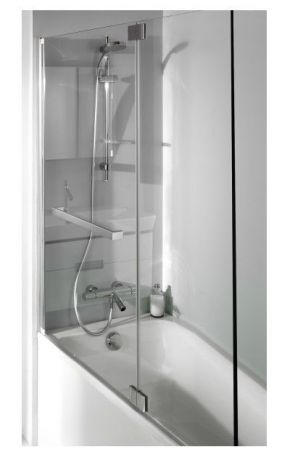 Шторка для ванны 100 см прозрачный Jacob Delafon Adequation E4931-GA