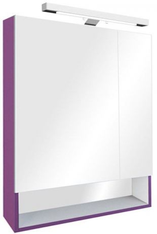 Зеркальный шкаф фиолетовый 70х85 см Roca The Gap ZRU9302752