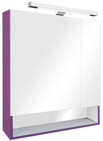 Зеркальный шкаф фиолетовый 80х85 см Roca The Gap ZRU9302753