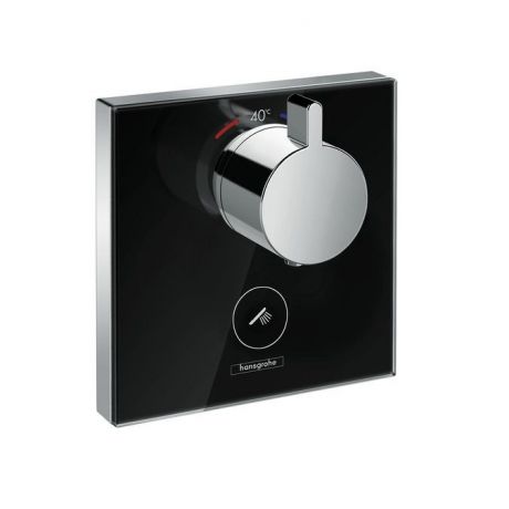 Термостат с отдельным выводом для ручного душа Hansgrohe ShowerSelect Glass Highflow 15735600