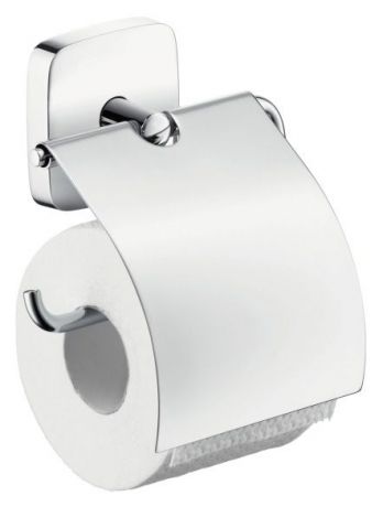 Hansgrohe PuraVida 41508000 Держатель туалетной бумаги с крышкой