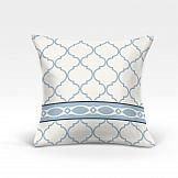 Декоративная подушка ТомДом Меро-О (голубой)