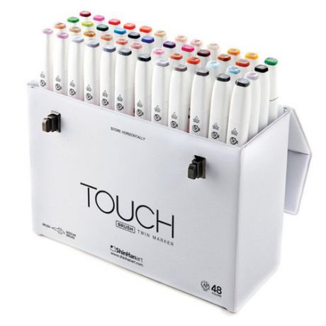 Набор маркеров "Touch "Brush" Twin" 48