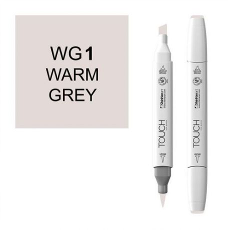 Маркер "Brush" WG1, теплый серый