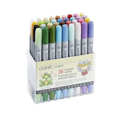 Набор маркеров "Brilliant colours", 36 цветов