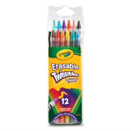12 выкручивающихся карандашей