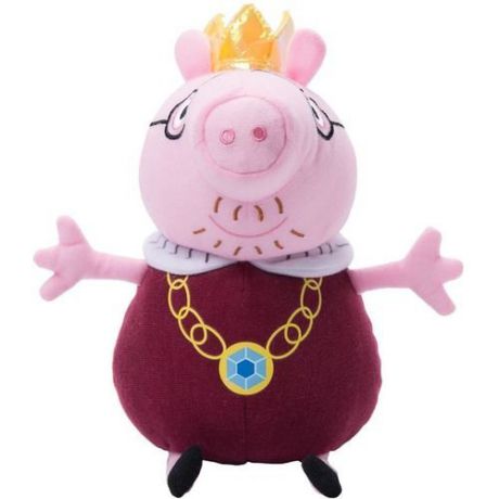 Мягкая игрушка "Папа Свин король", 30 см