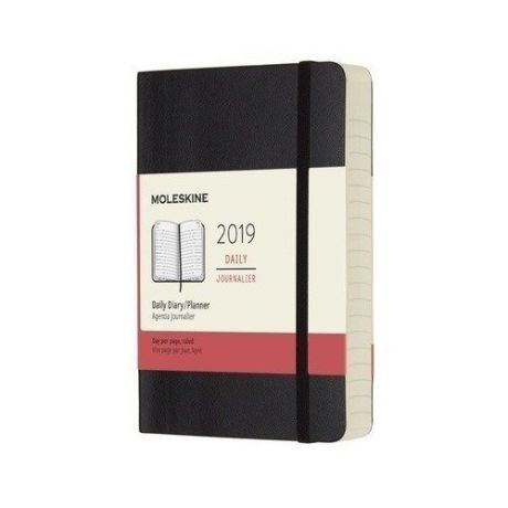 Ежедневник "Classic Soft" Pocket, 90x140 мм, 400 страниц, черный