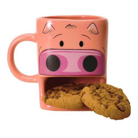 Кружка керамическая "Cookie Cup - Pig", 250 мл