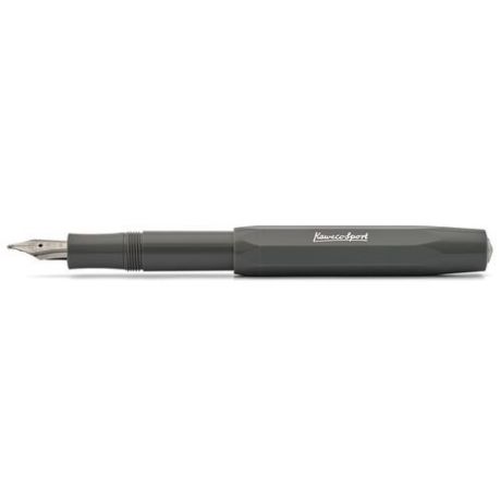 Перьевая ручка "Skyline Sport" EF, серая, 0,5 мм