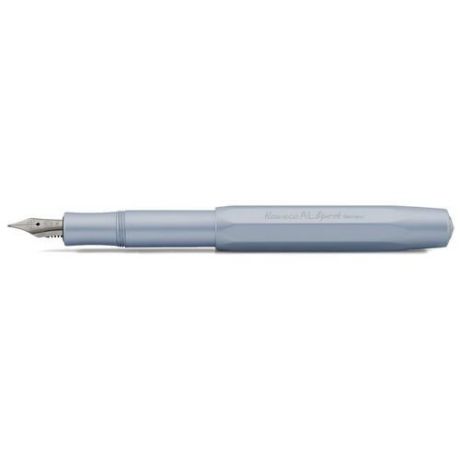 Перьевая ручка "AL Sport" M, голубая, 0,9 мм
