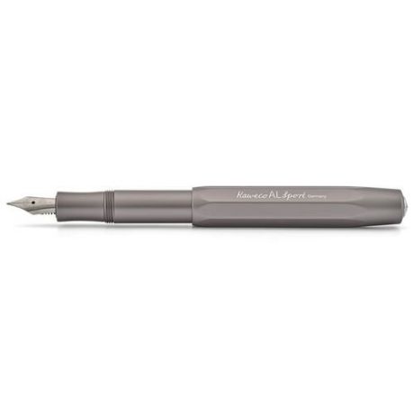 Перьевая ручка "AL Sport" F, антрацитовая, 0,7 мм