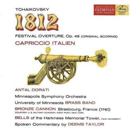 Antal Dorati / Tchaikovsky - 1812 Overture; Capriccio Italien