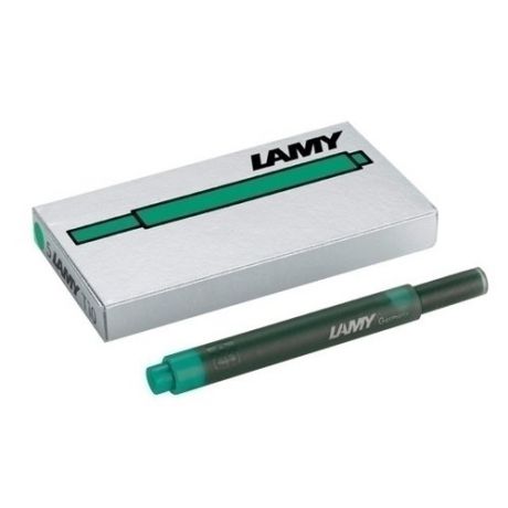 Картриджи для перьевой ручки "Т10" зеленые