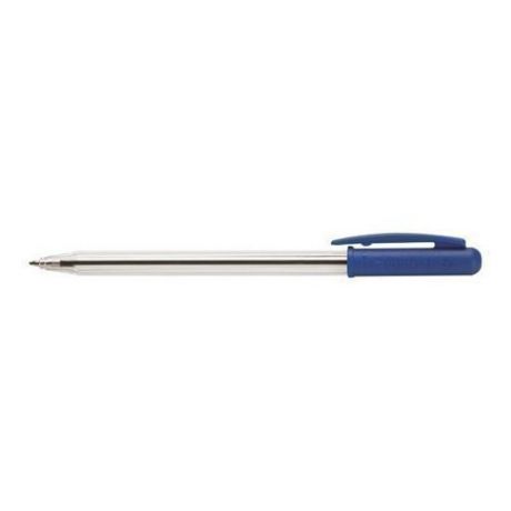 Шариковая ручка с поворотным механизмом синяя