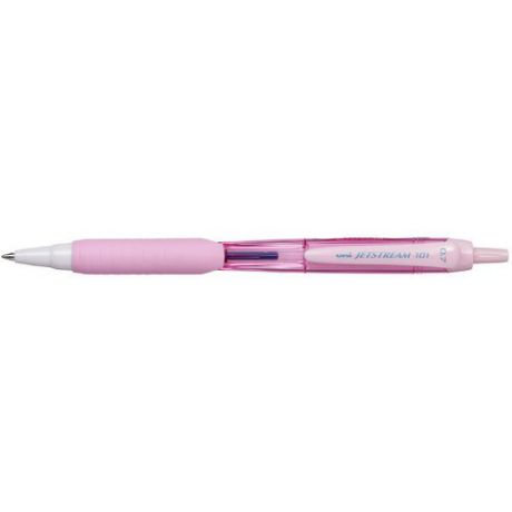 Шариковая автоматическая ручка "Jetstream" SXN-101-07FL розовая