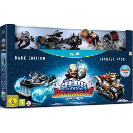 Игра Wii U на диске "Skylanders SuperChargers" с фигурками. Ограниченное издание