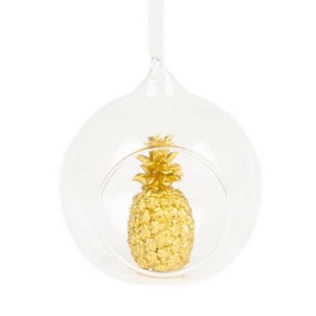 Новогоднее украшение "Gold Pineapple Open Bauble"