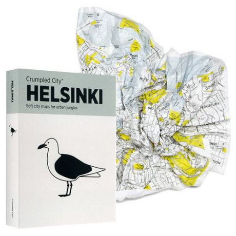 Мятая карта "Хельсинки"