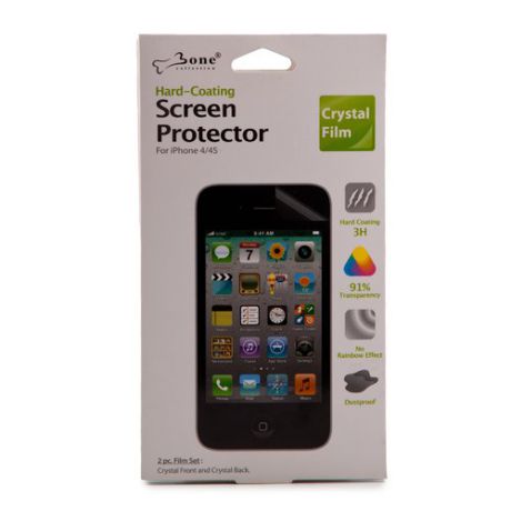 Покрытие защитное для iPhone 4/4S "Protector" прозрачное