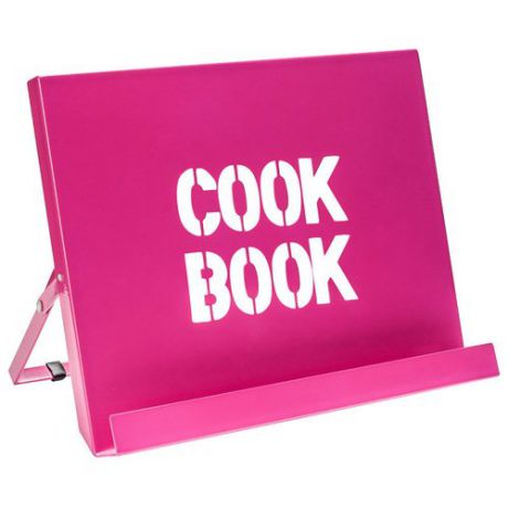 Подставка "Cook Book", розовая