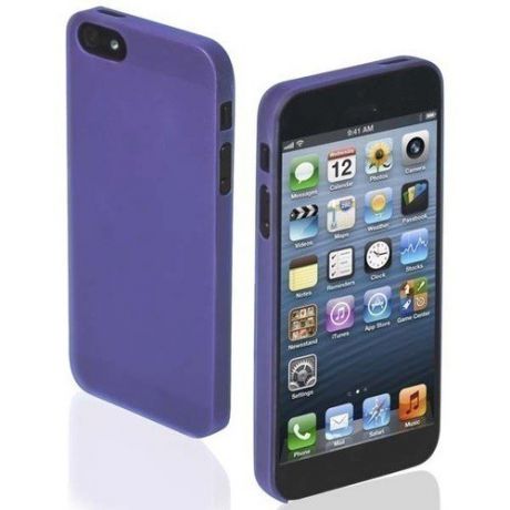 Чехол для iPhone 5/5S "Extra Slim" фиолетовый
