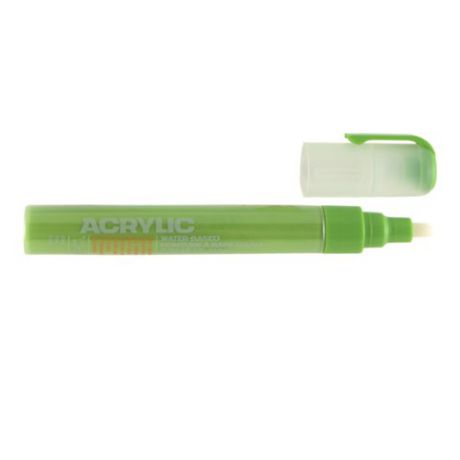 Маркер "Acrylic fine", 2 мм, светло-зеленый шок