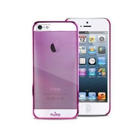Чехол для iPhone 5 "Mirror" розовый