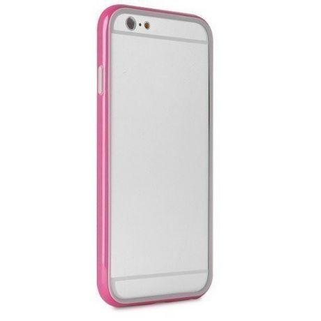 Чехол для iPhone 6 "Bumper" розовый
