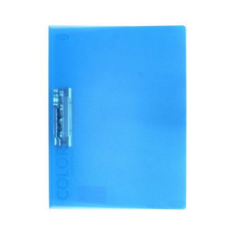 Папка с зажимом А4+ синяя