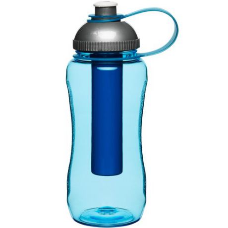 Бутылка с охлаждающим элементом, синяя